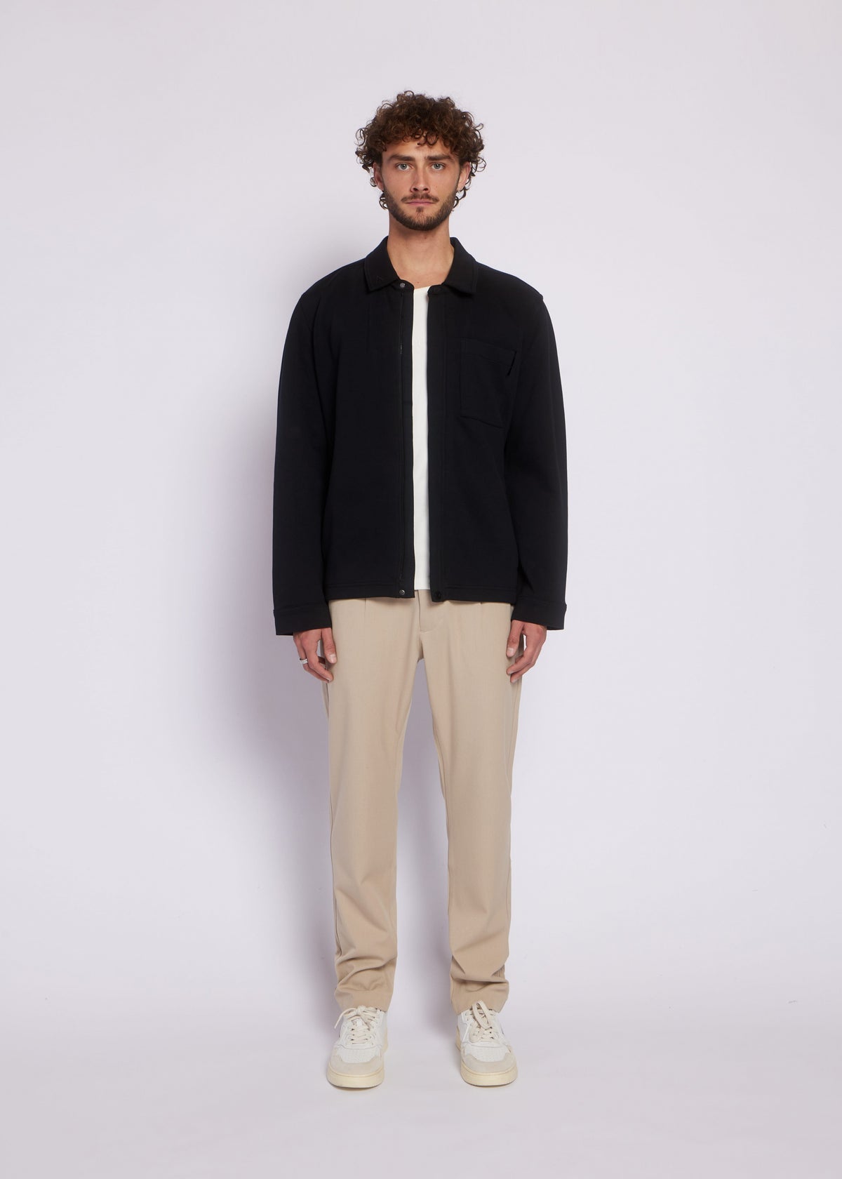 Aeden Kara Overshirt / Vest Zwart.