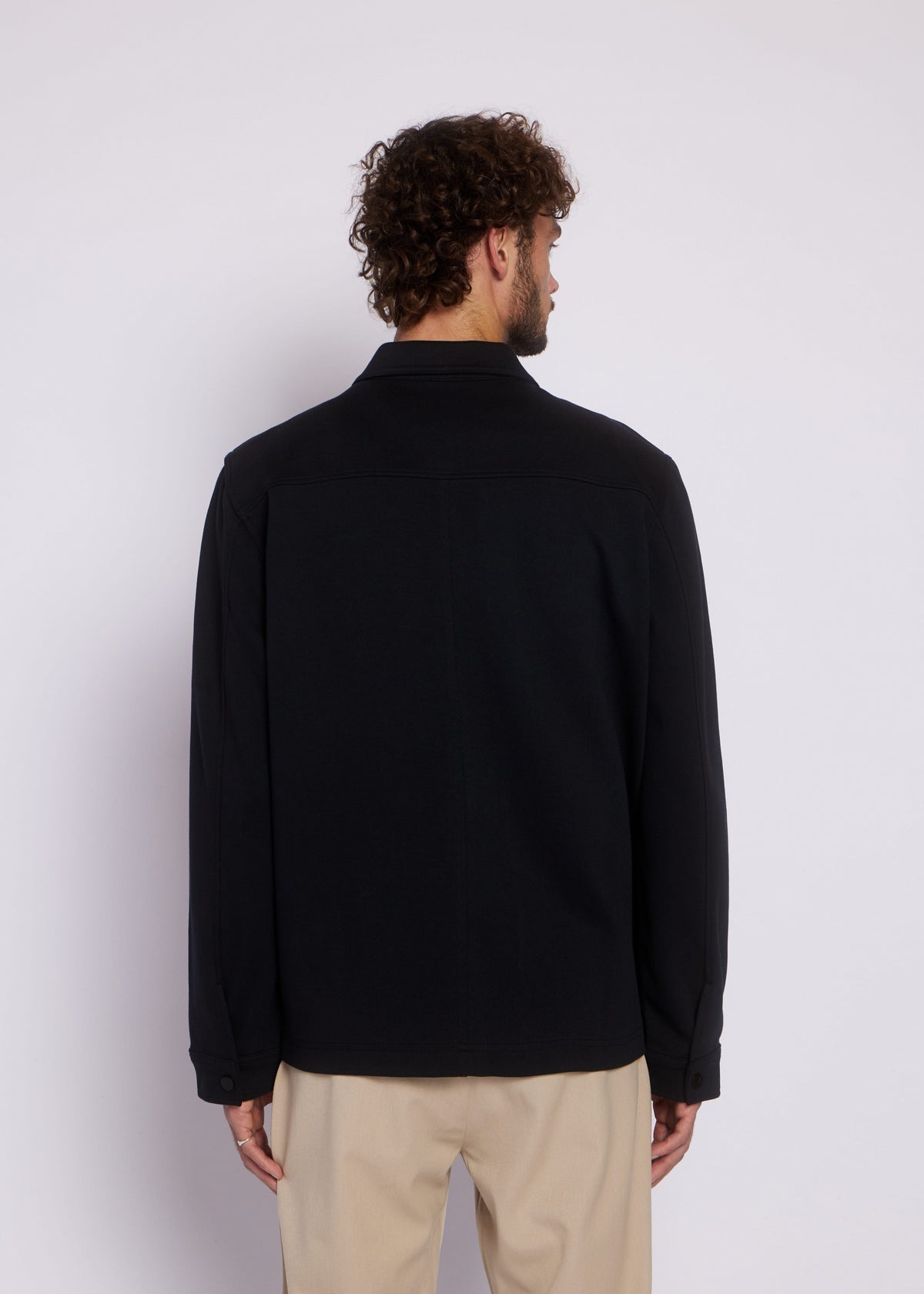 Aeden Kara Overshirt / Vest Zwart.