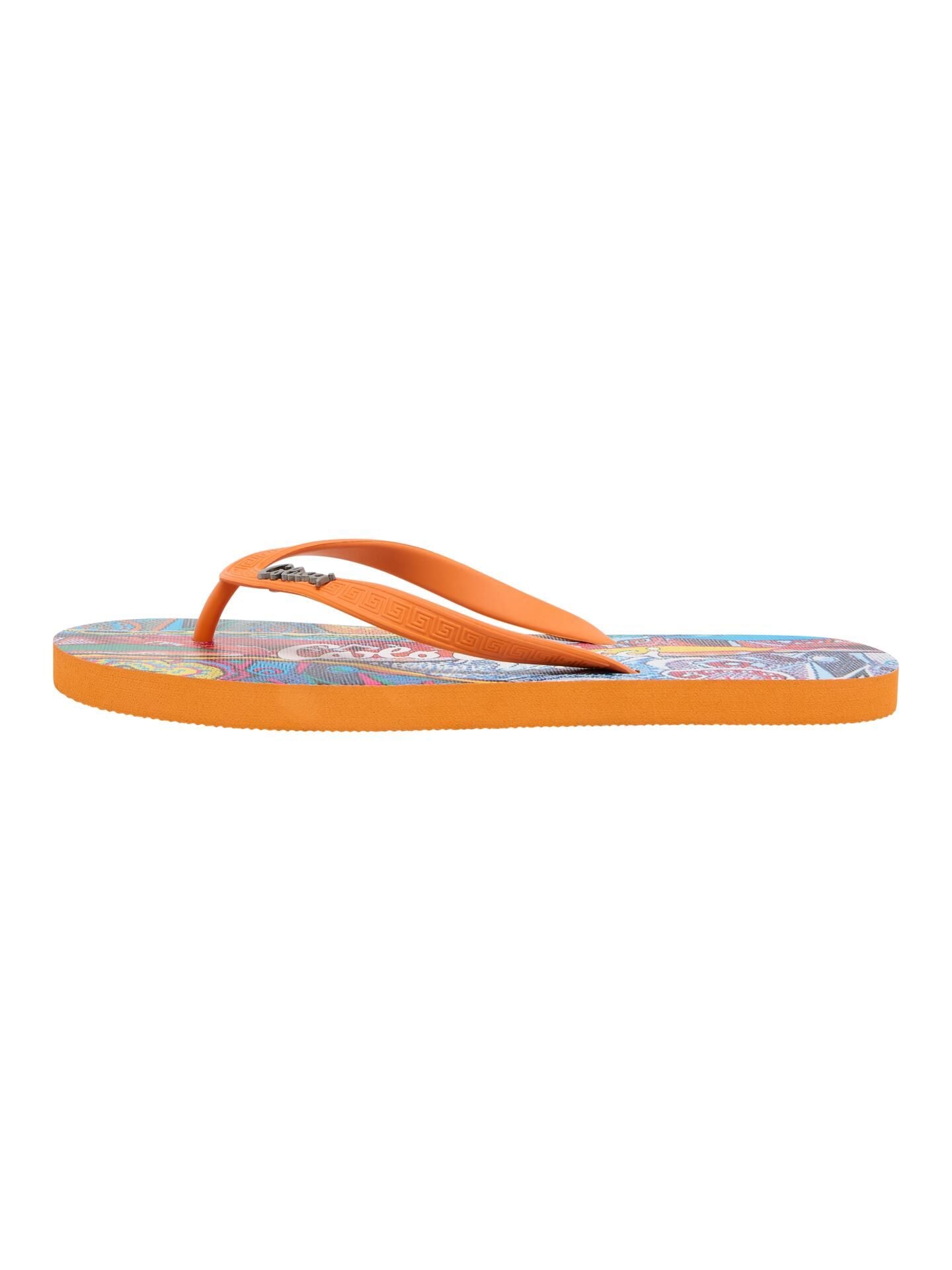 Carlo Colucci Unisex Teenslippers Oranje.