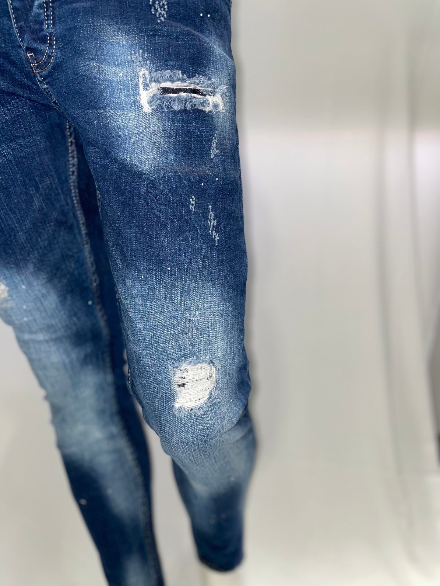 Daniël Paul Slim Fit jeans met stretch.