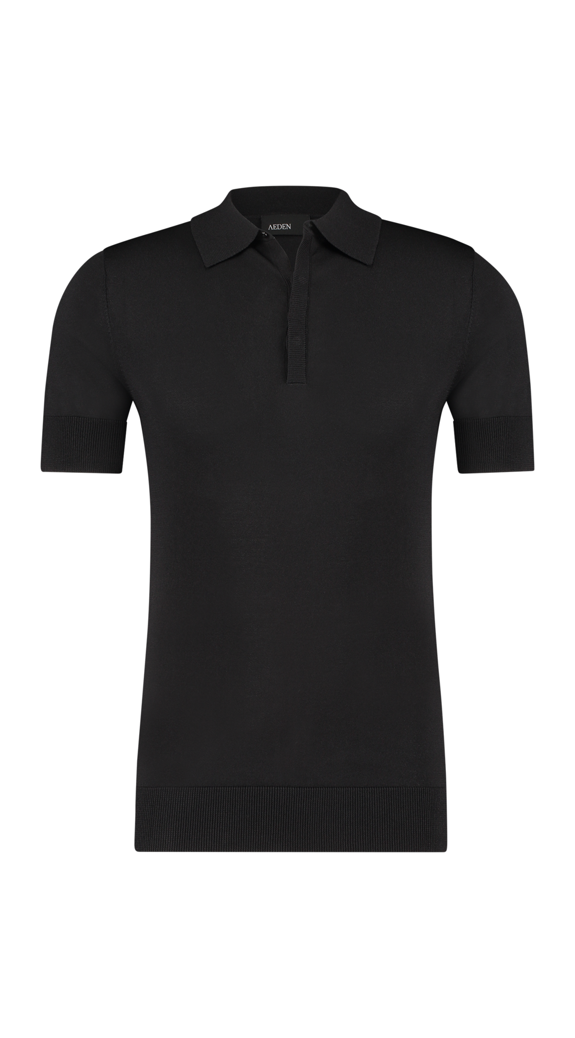 Aeden Heren polo Nicko Zwart