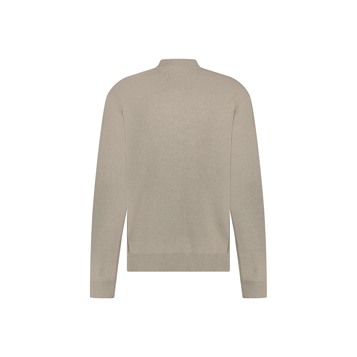 Aeden Oversized Vest met rits Taupe