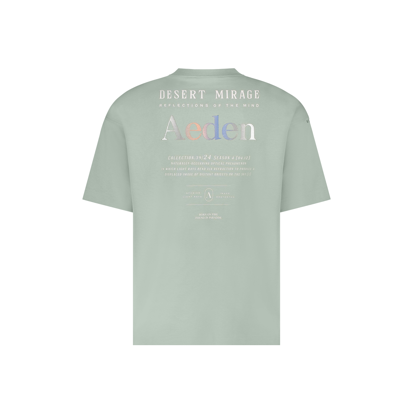 Aeden t-shirt licht groen