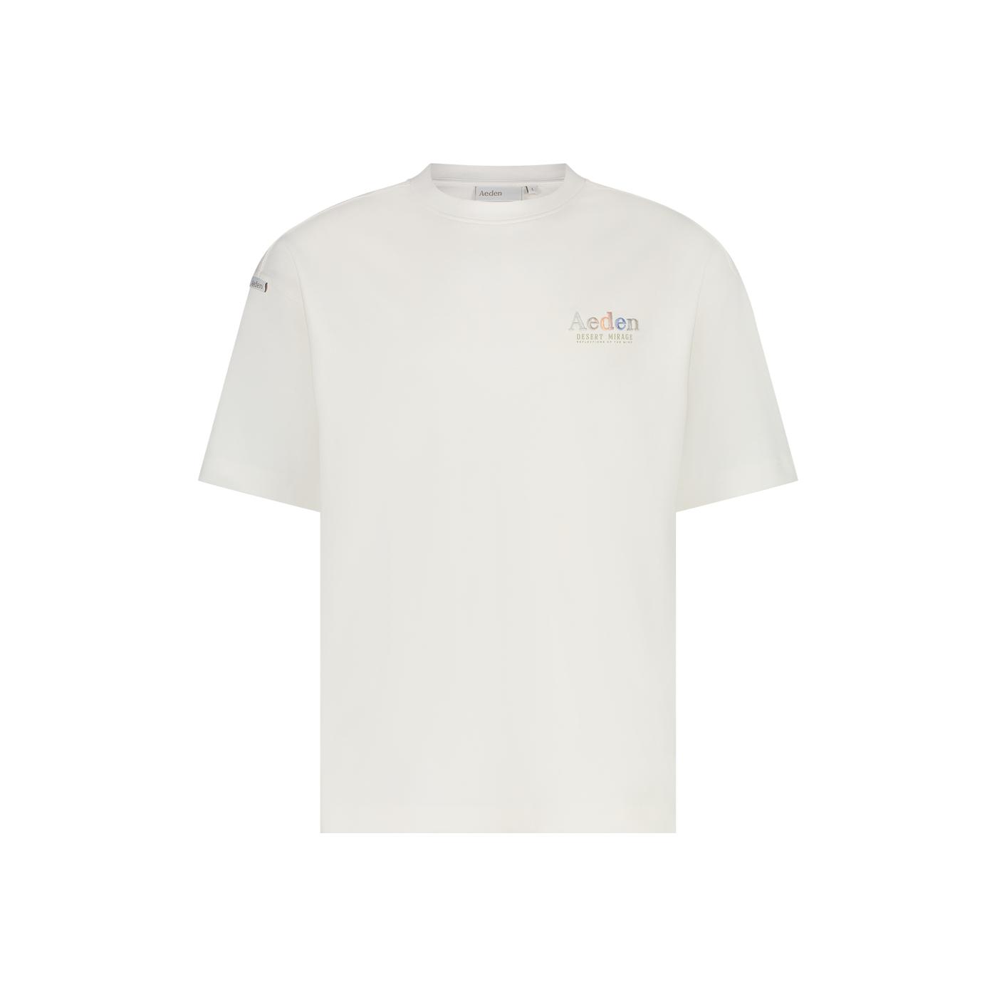 Aeden Oliver t-shirt met artwork Offwhite