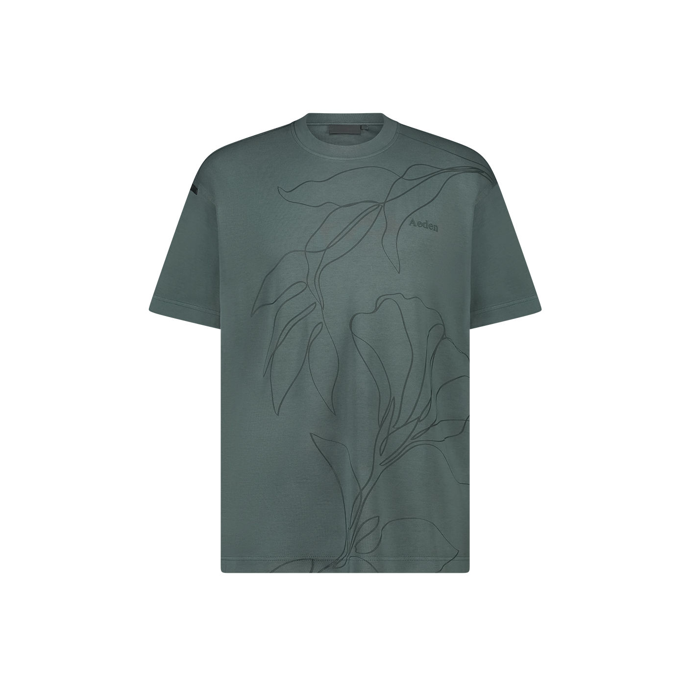 Aeden Kingston t-shirt grijs blauw