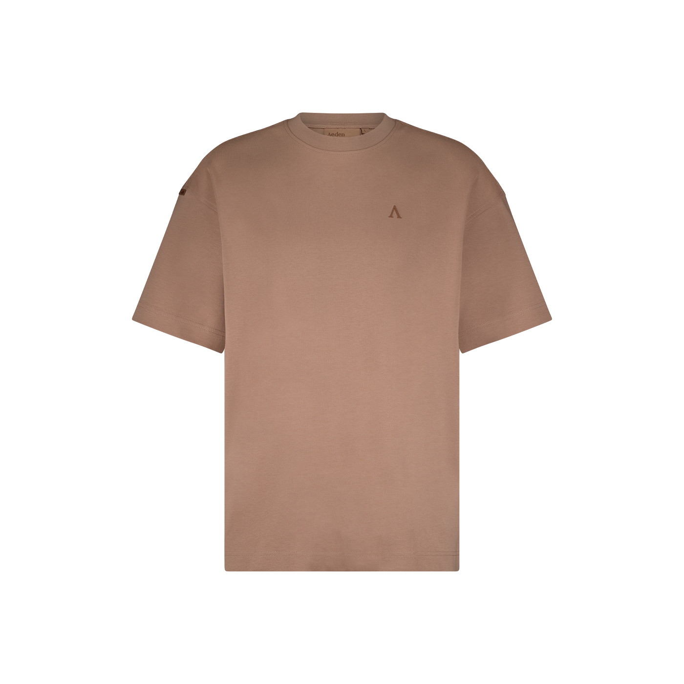 Aeden T-shirt Morph Tee - Mokka kleur