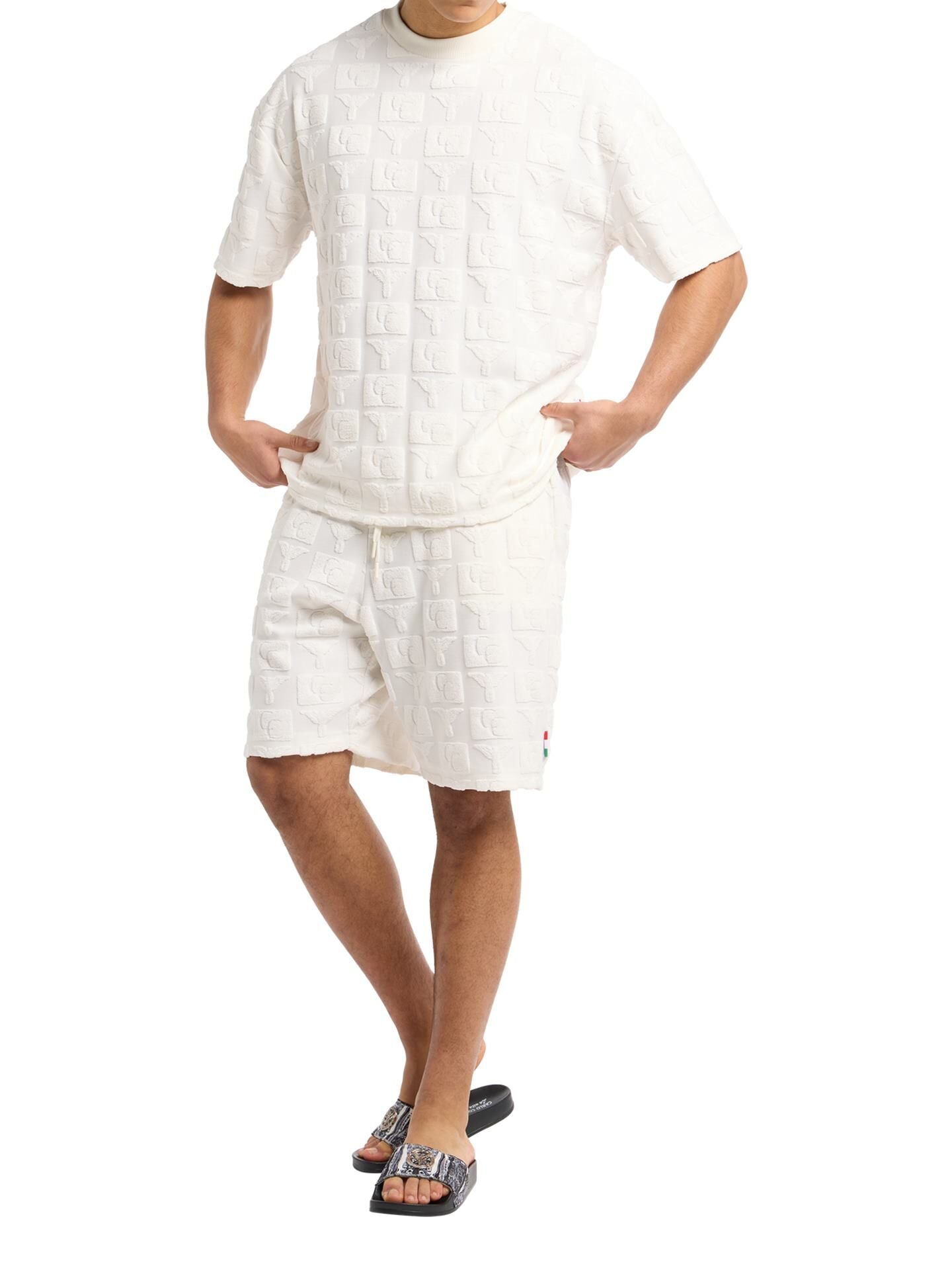 OVERSIZED T-SHIRT BADSTOF OFFWHITE