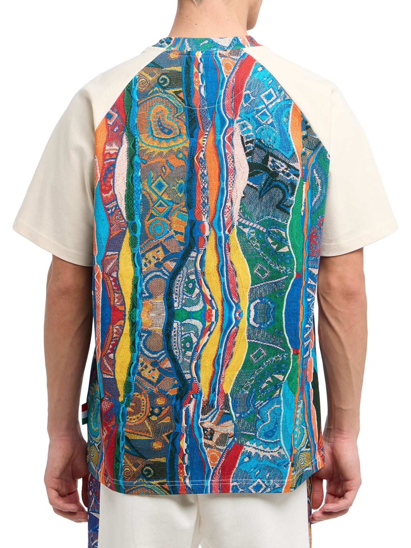 CARLO COLUCCI RETRO-VIBES T-SHIRT KLEURRIJK