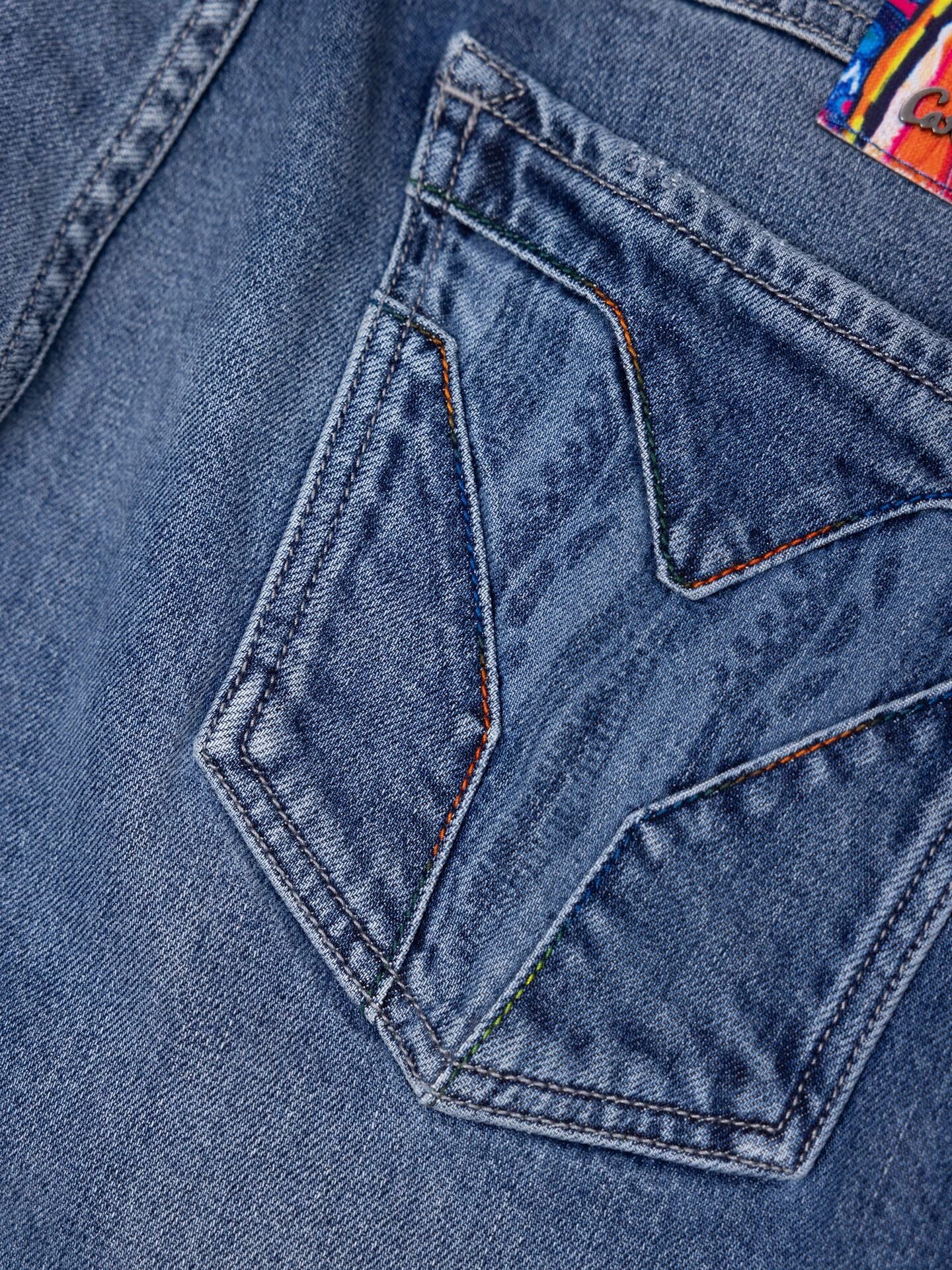 CARLO COLUCCI Premium Jeans Slim Fit Blauw.