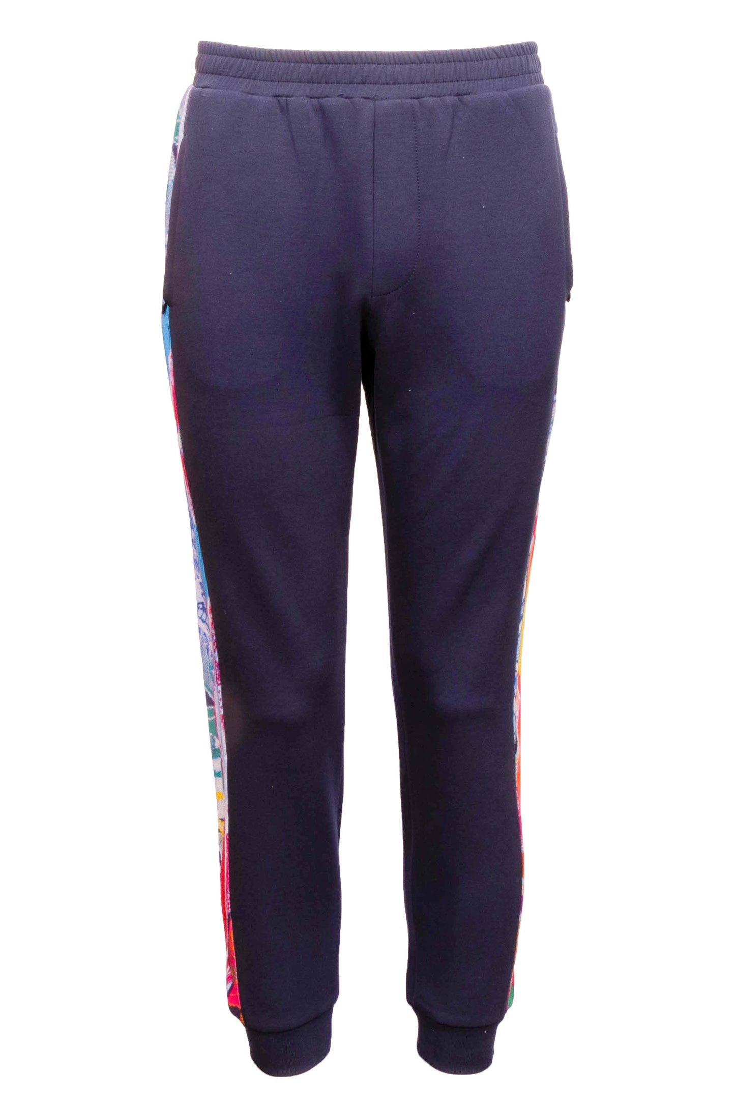 Carlo Colucci trainingsbroek Blauw.
