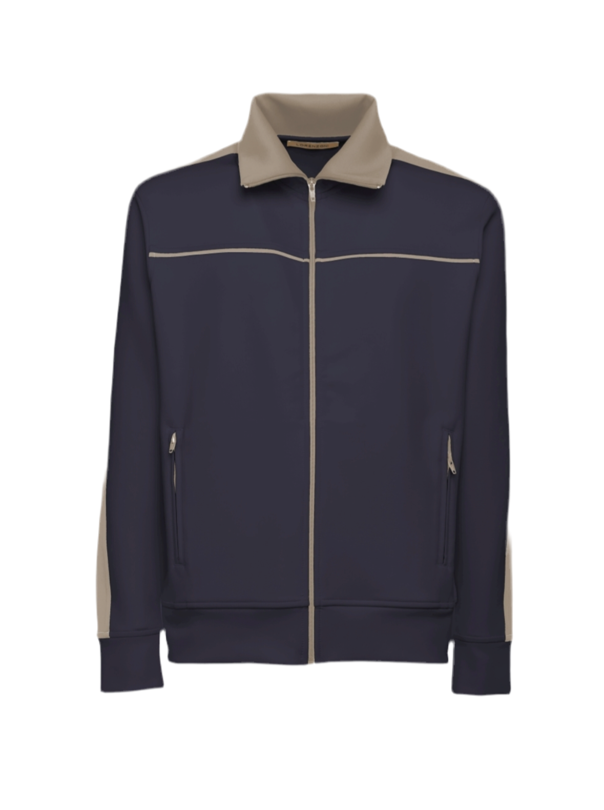 Lorenzoni Luxe Alledaags Gekleede Joggingspak Blauw