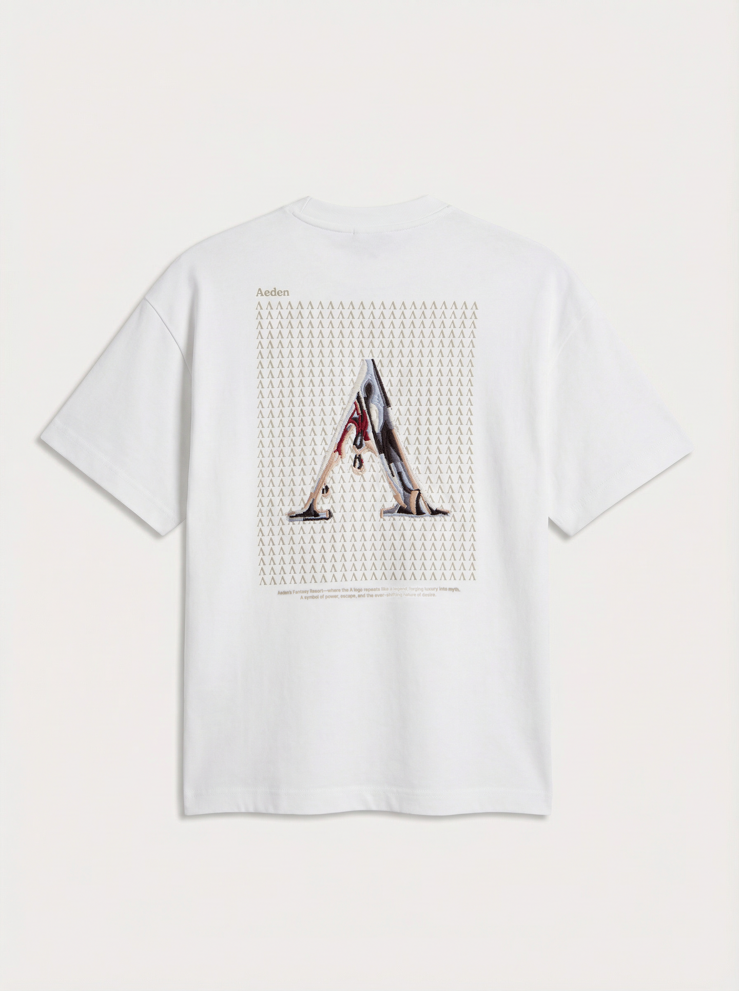 JUKE T-SHIRT | OFF-WHITE MET BACKPRINT