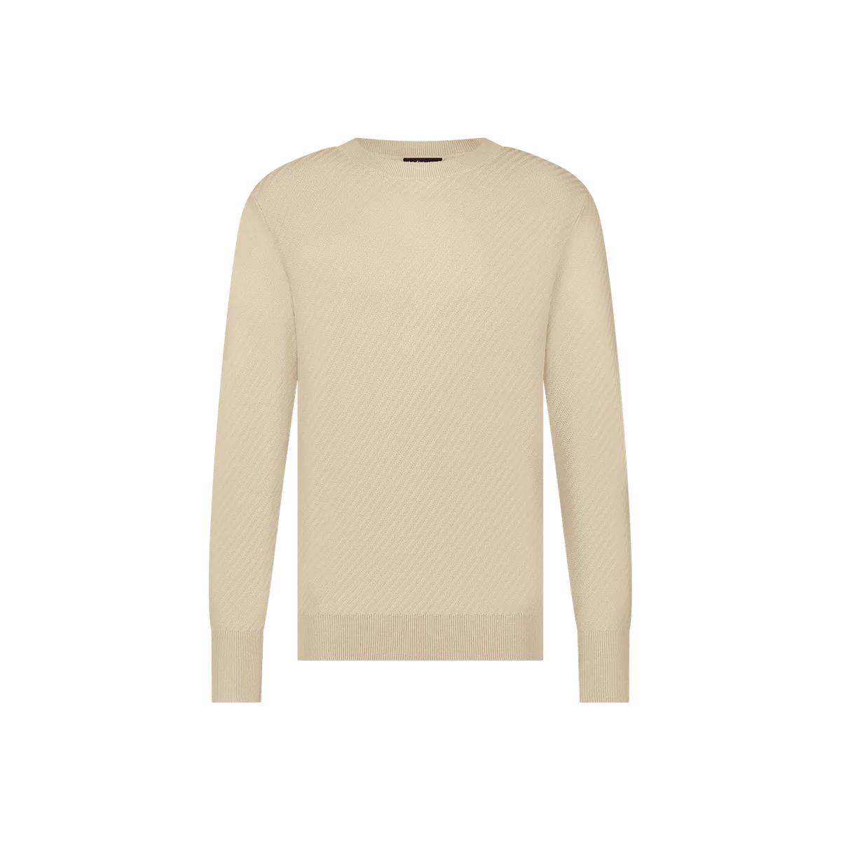 Aeden Nigel Trui met Diagonaal ingewerkt Breisel Beige.