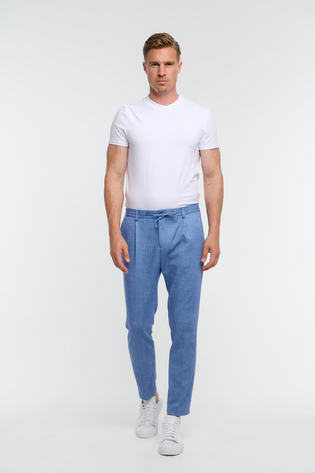 Zuitable Dispartaflex Jersey Chino Blauw