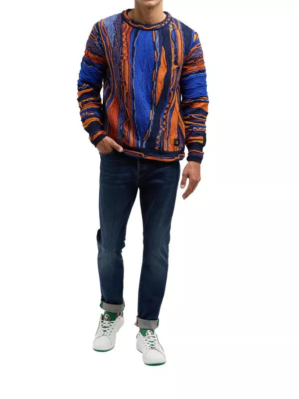 Carlo Colucci trui Blauw Oranje