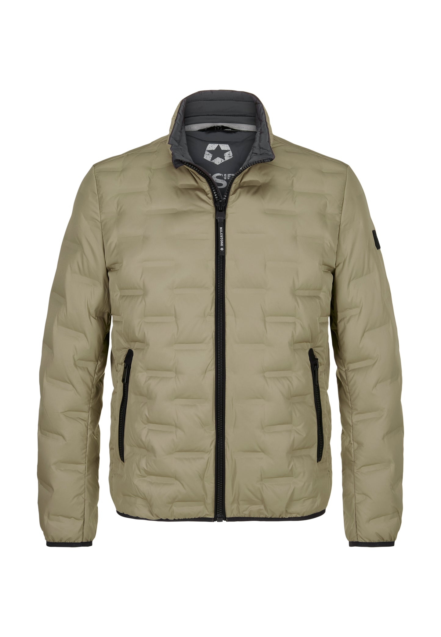 Milestone Salvio Dons Gewatteerde jas Beige