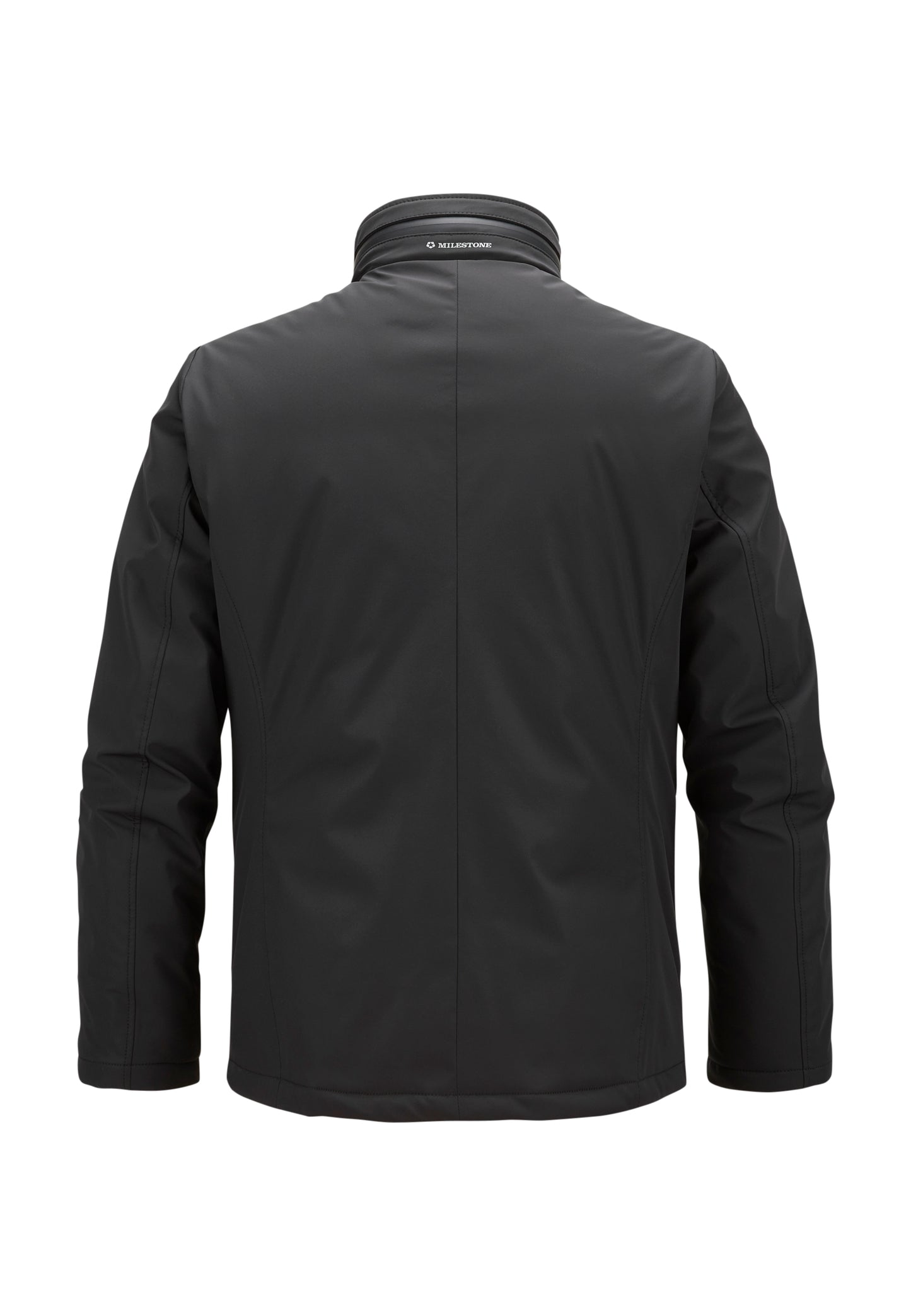 Milestone Preston Jas met ritssluiting Zwart Maat-XXL.