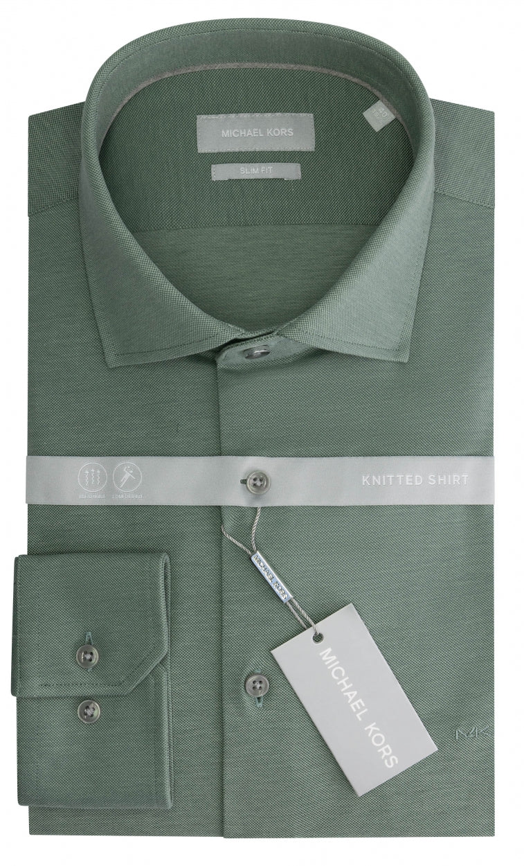 Michael Kors overhemd slim fit Groen