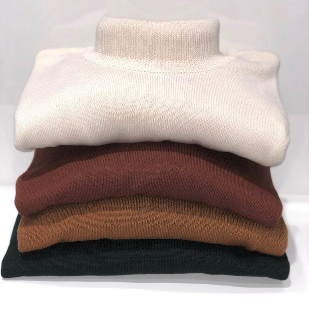 C&D Turtle trui combinatie kleuren bruin wit