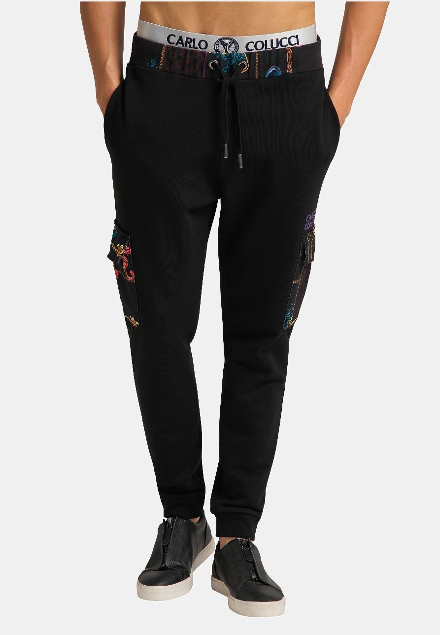 Carlo C joggingbroek C4628-201 voorkant
