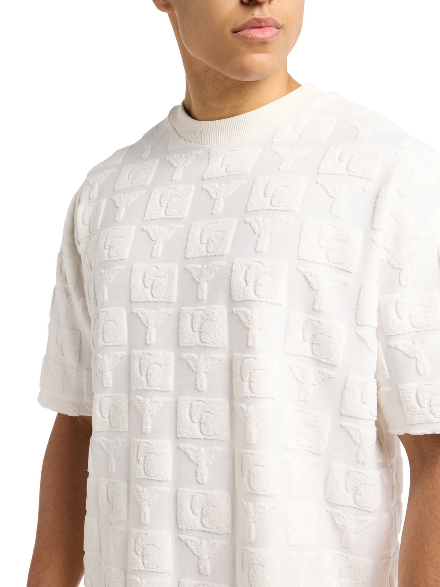 OVERSIZED T-SHIRT BADSTOF OFFWHITE