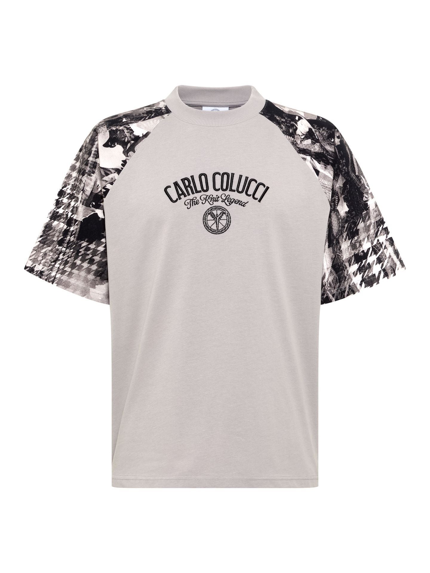 T-SHIRT - DE GEBREIDE LEGENDE GRIJS