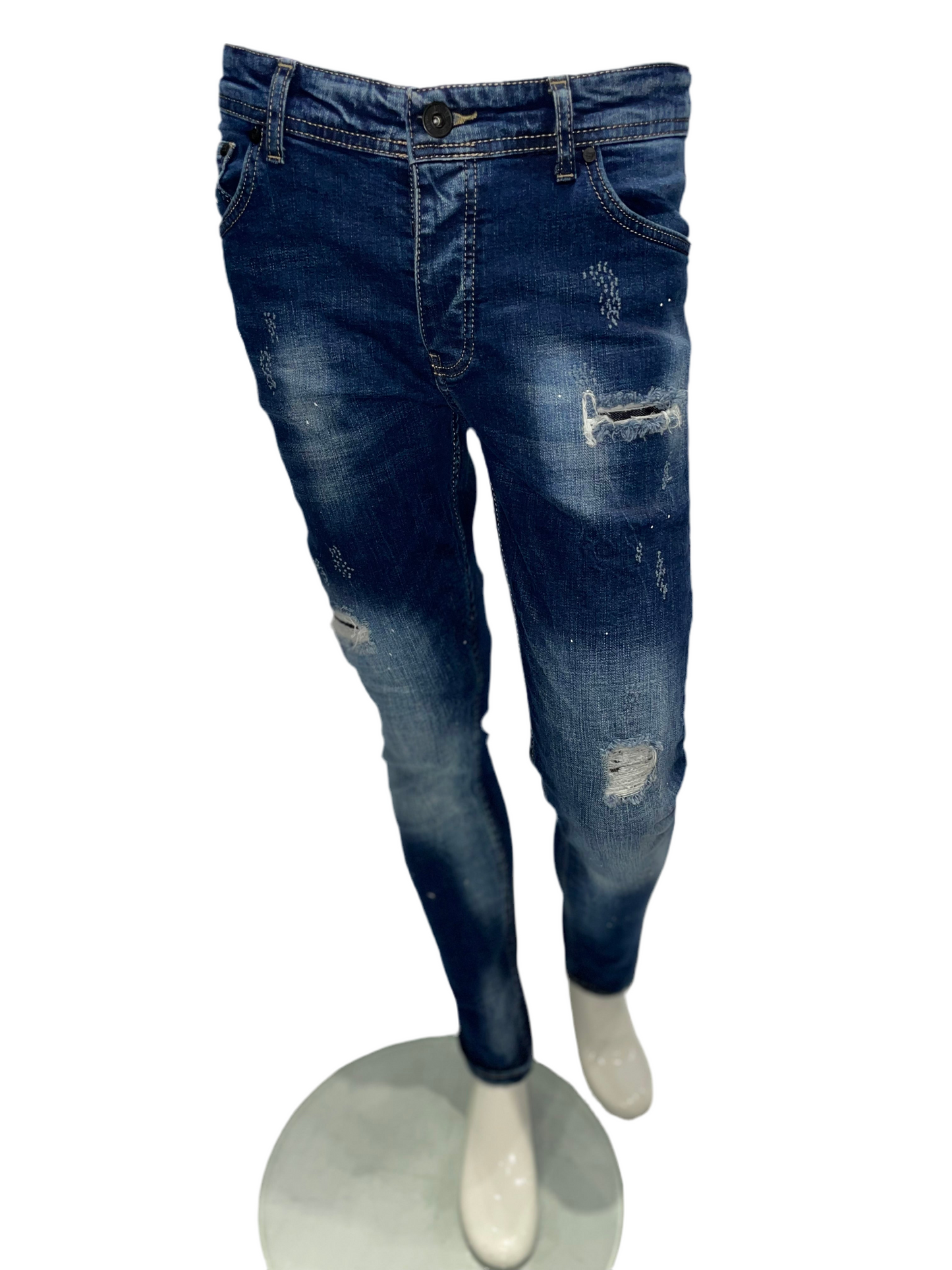 Daniël Paul Slim Fit jeans met stretch.