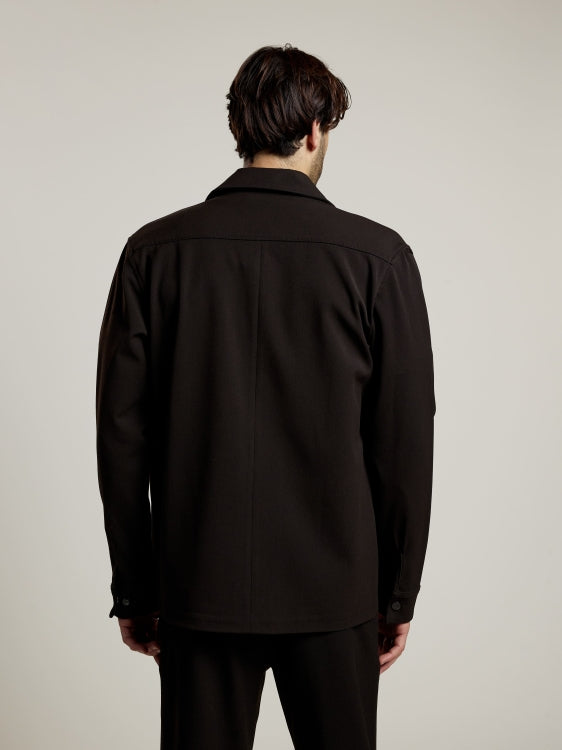 AEDEN ALBANO OVERSHIRT BRUIN