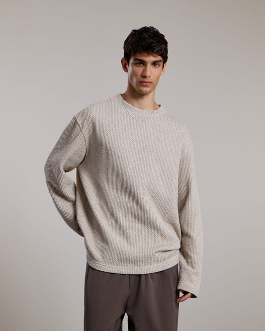 Aeden Jayden Long-Sleeve Tee - Zandkleur