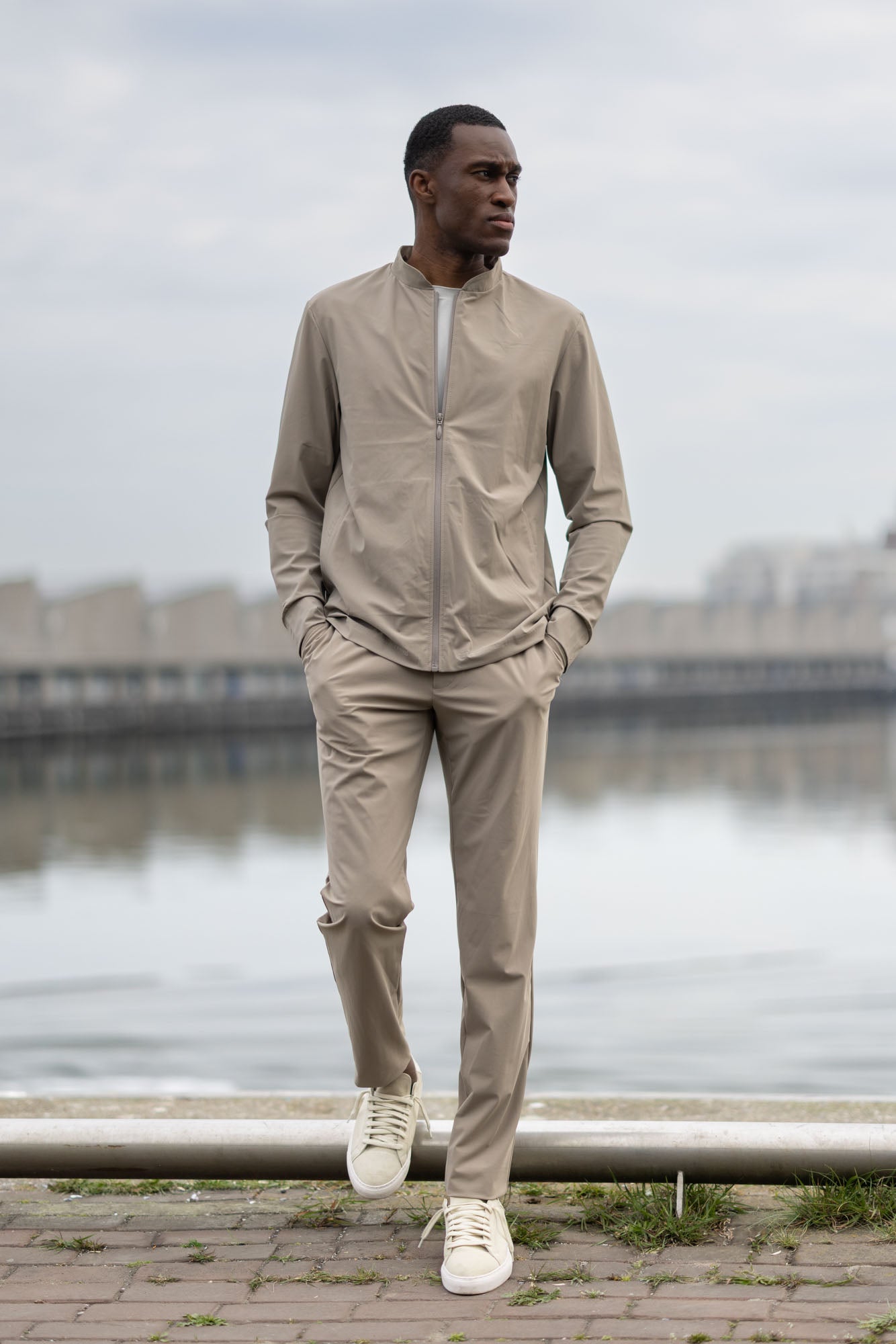 Neycko Blouson Classic Alec - Taupe
