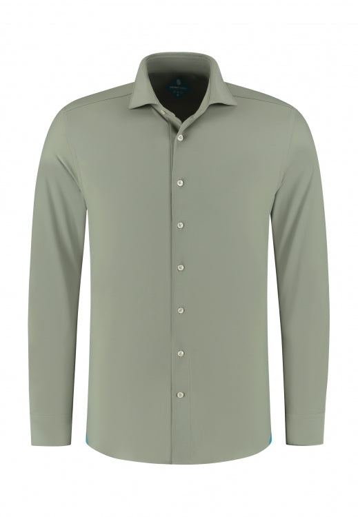 PIQUE PERFORMANCE GROEN