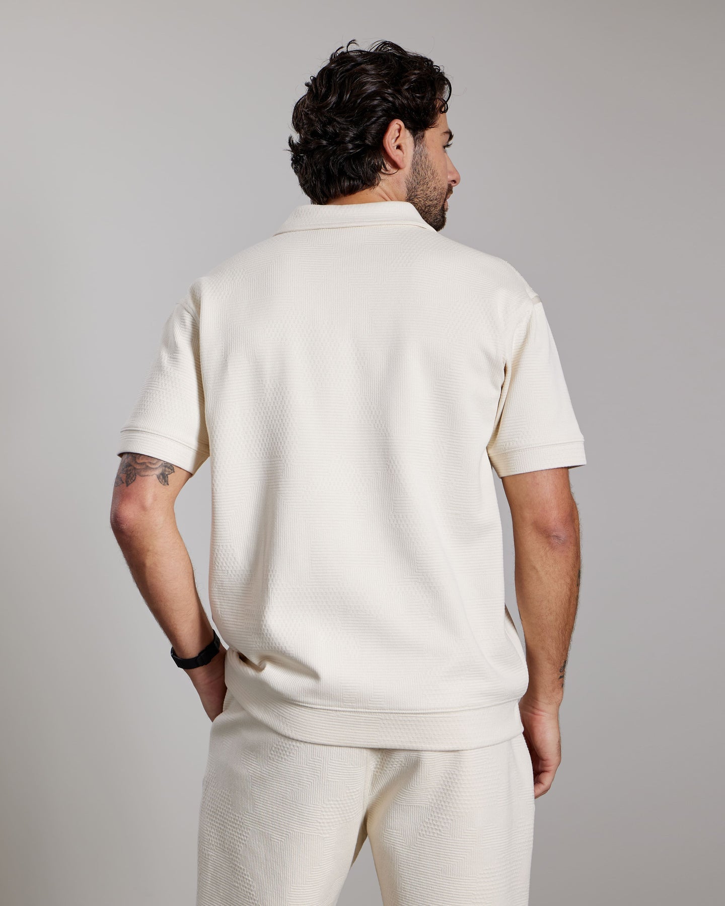 AMIRO POLO | GEBROKEN WIT