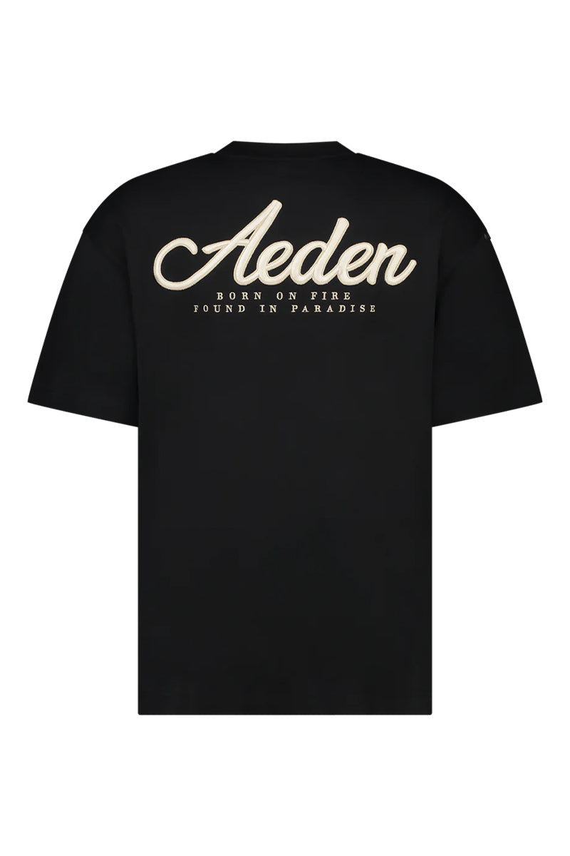 Aeden Jaki t-shirt Zwart