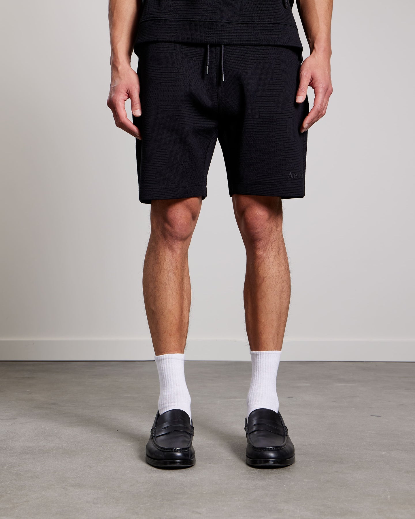 AEDEN DAMIR SHORTS BLACK