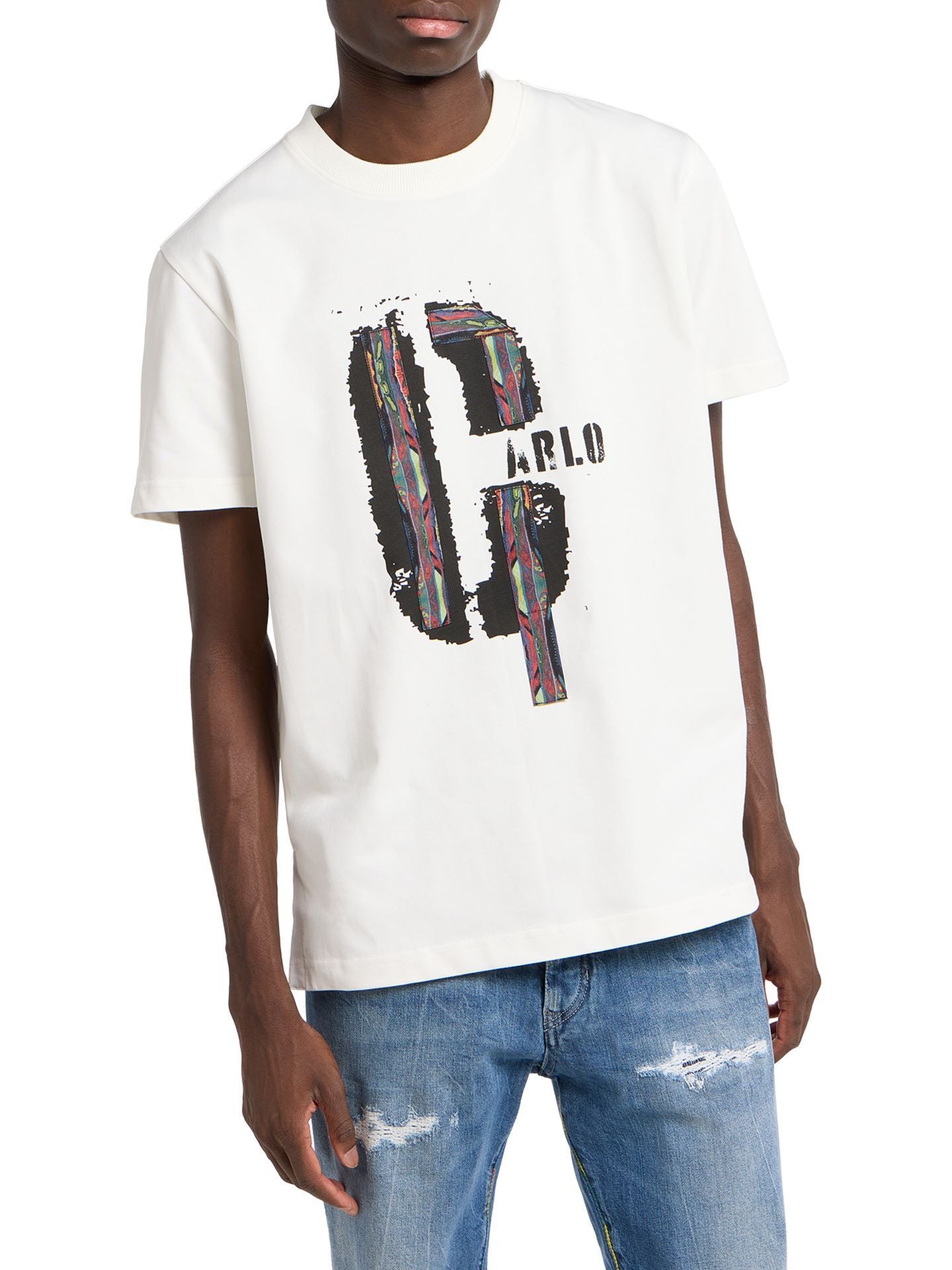 CARLO COLUCCI T-SHIRT WIT