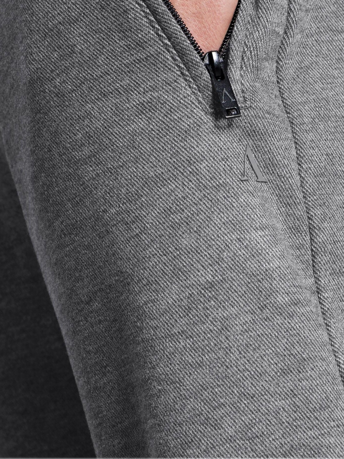 AEDEN Musk Pants Dark Grey Melange