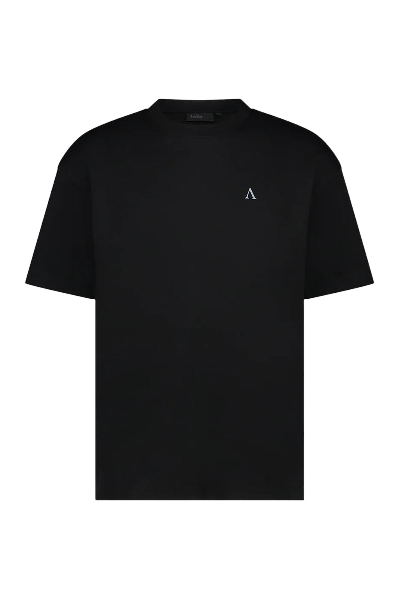 Aeden T-shirt Ocean Zwart Regular-Fit