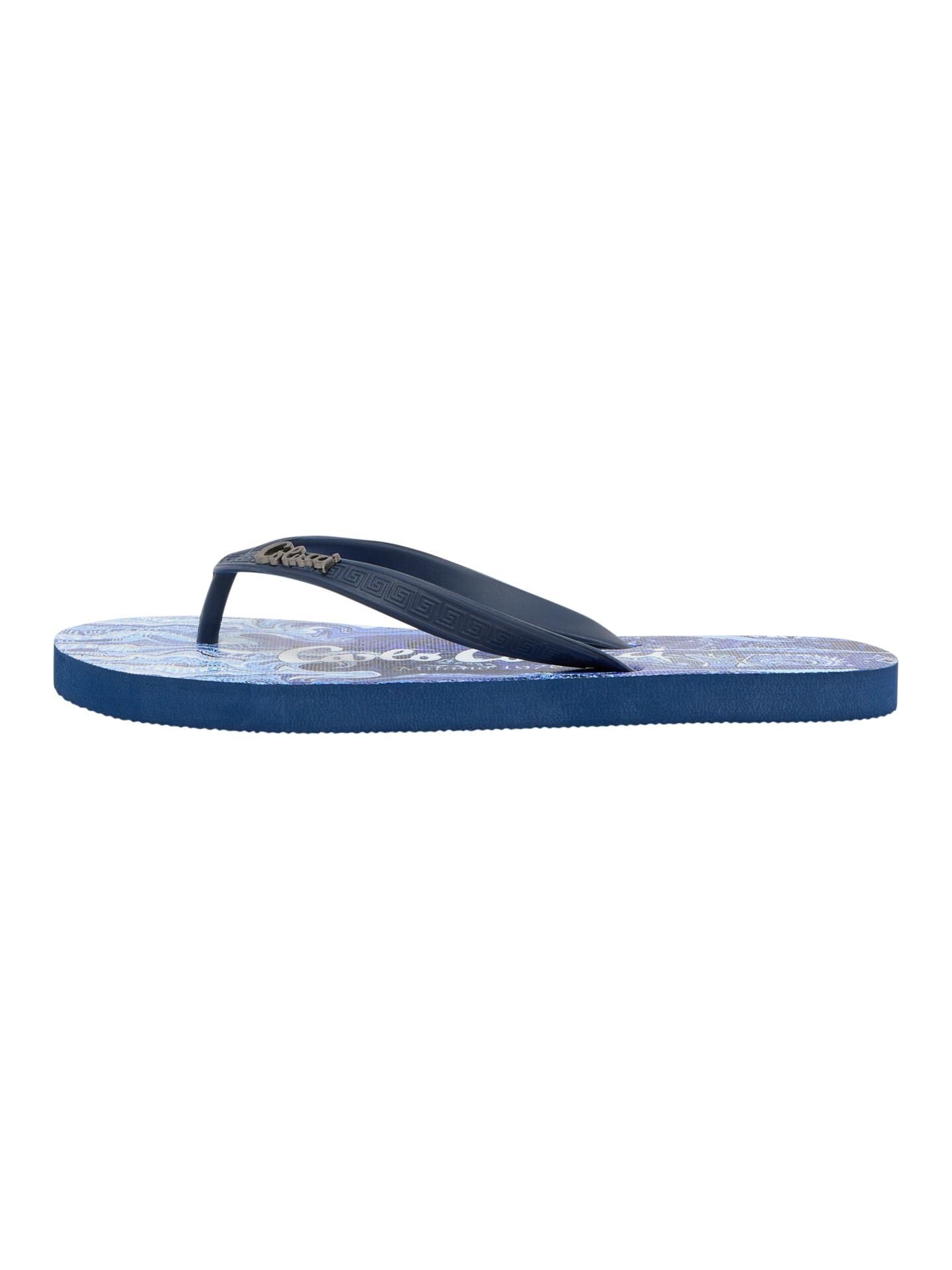 CARLO COLUCCI UNISEX TEENSLIPPERS BLAUW.