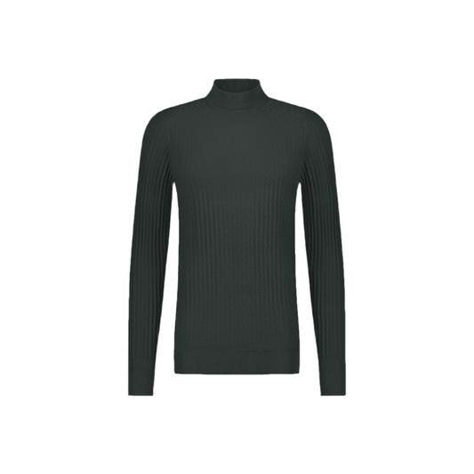 Aeden Aspen turtleneck trui donker grijs