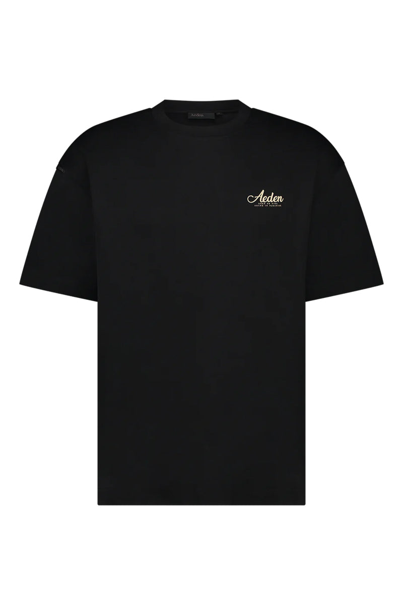 Aeden Jaki t-shirt Zwart