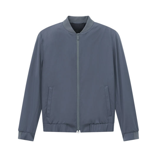 BUGATTI BLOUSON BLAUW GRIJS