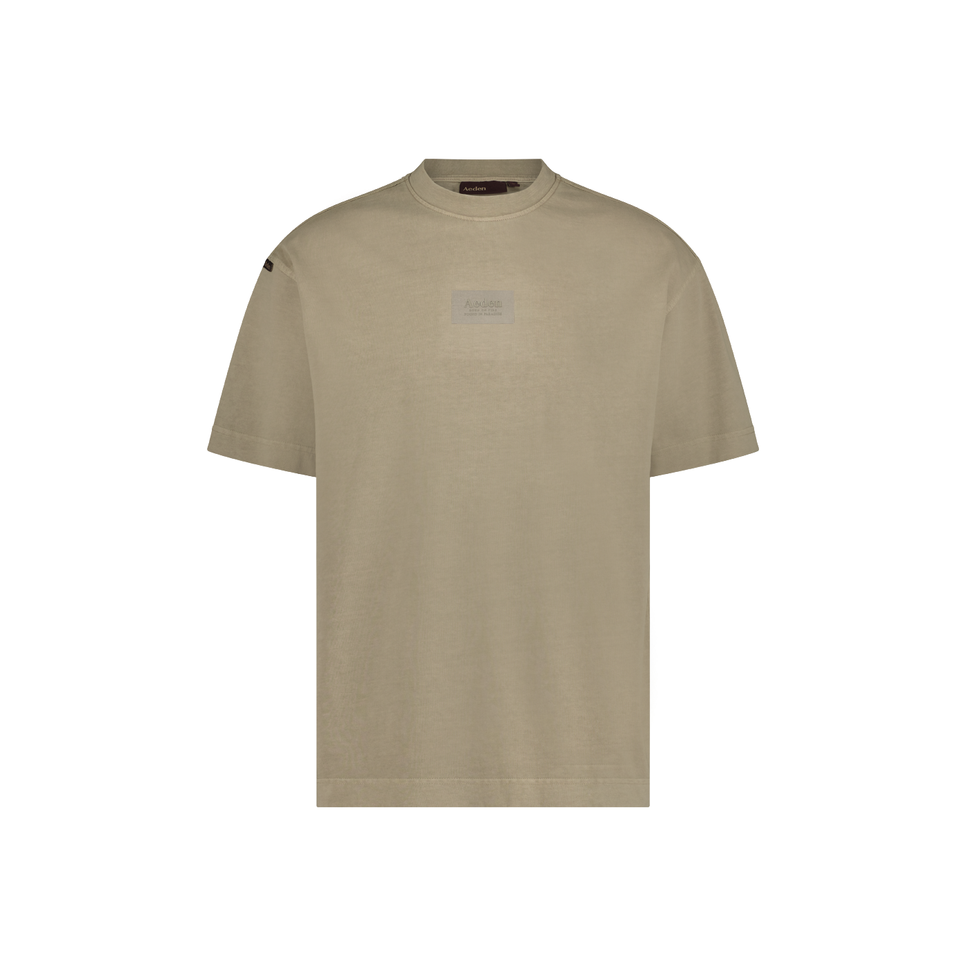 Heren Aeden t-shirt Elijah taupe