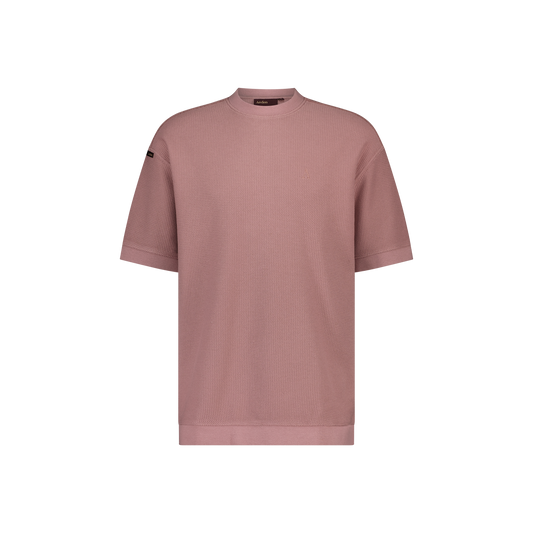 Heren Aeden t-shirt Harris donker roze