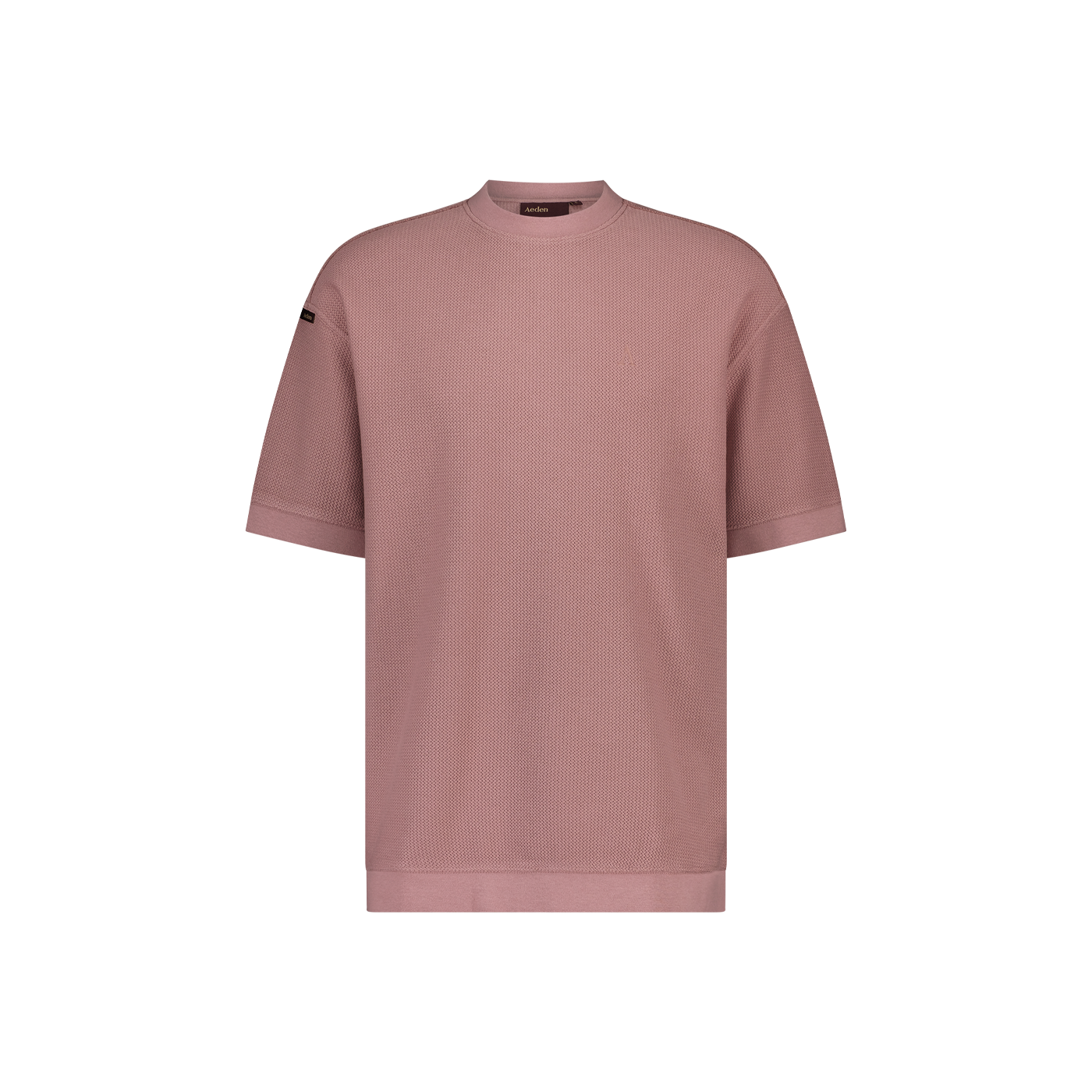 Heren Aeden t-shirt Harris donker roze