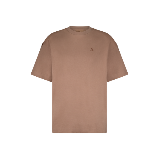 Aeden T-shirt Morph Tee - Mokka kleur