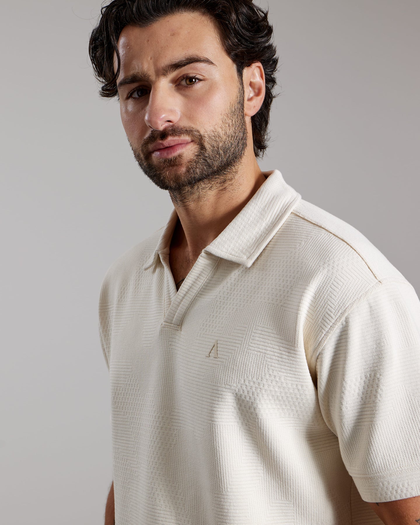 AMIRO POLO | GEBROKEN WIT