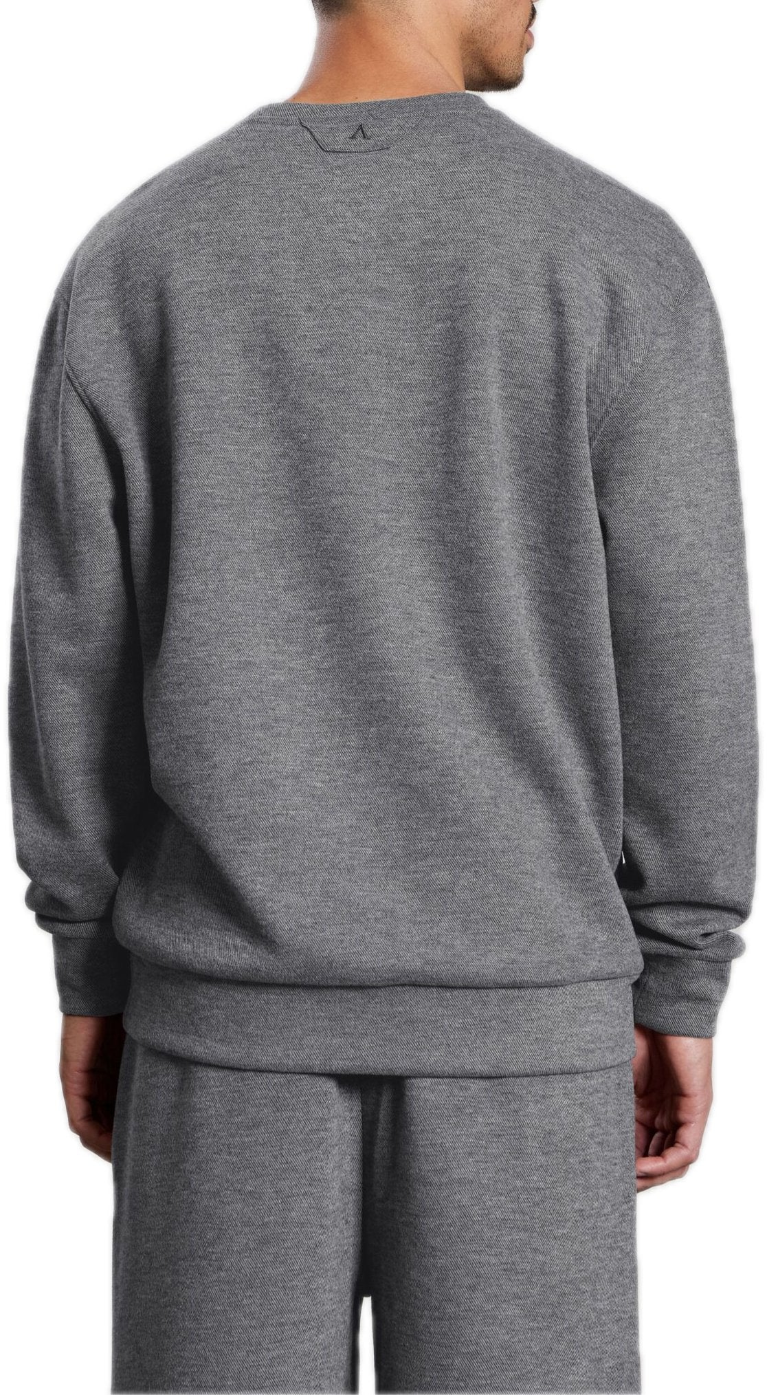 AEDEN Teslo Dark Grey Melange Sweater.