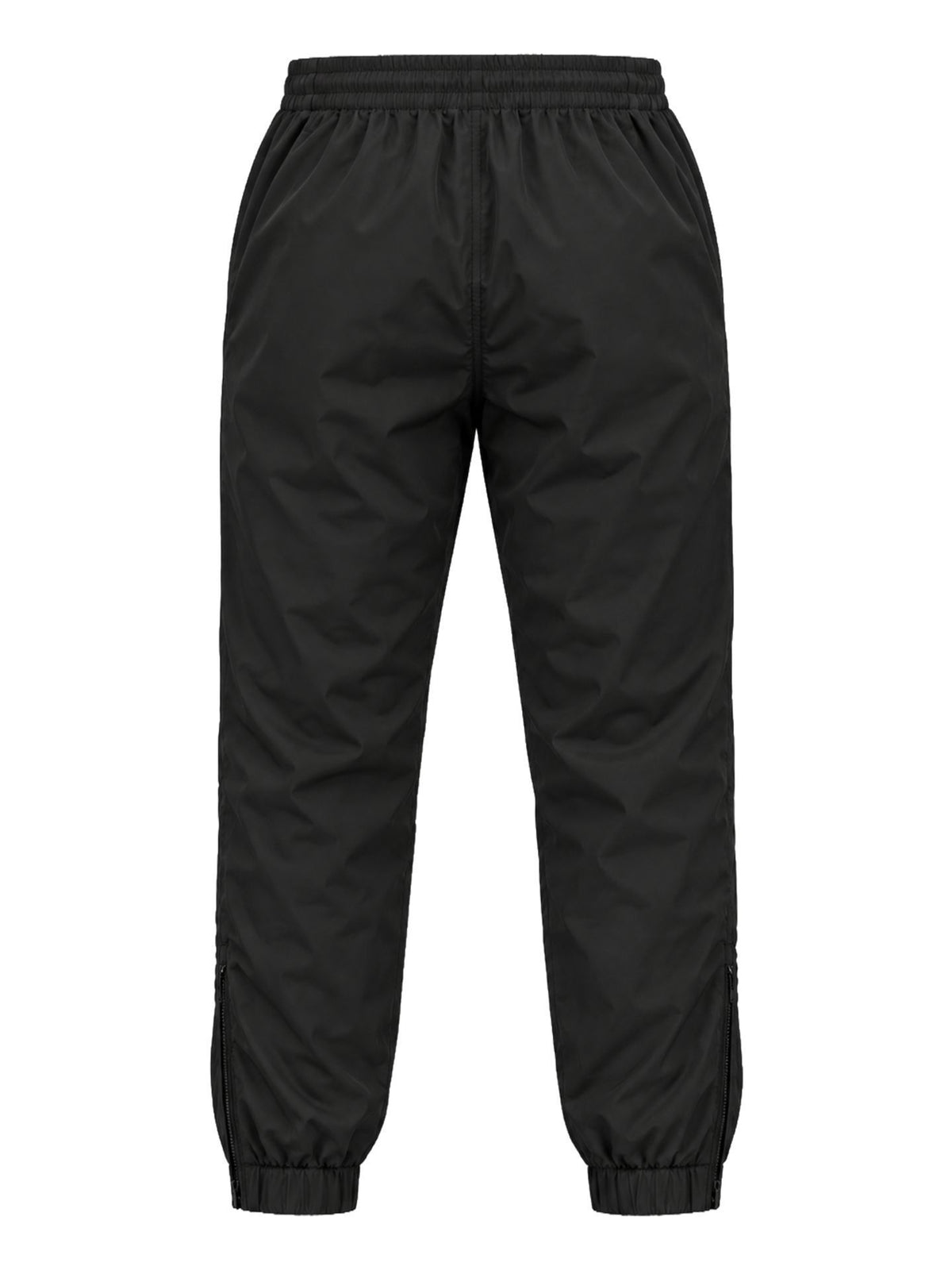 CARLO COLUCCI TRAININGSBROEK - MET GEBREIDEN PRINT BLACK