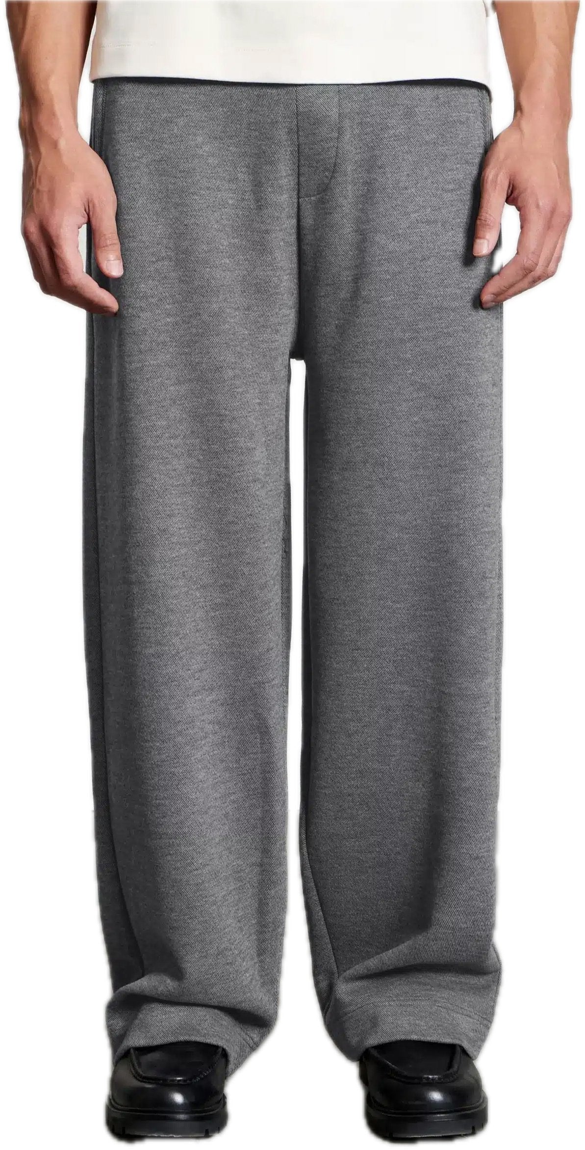 AEDEN Musk Pants Dark Grey Melange