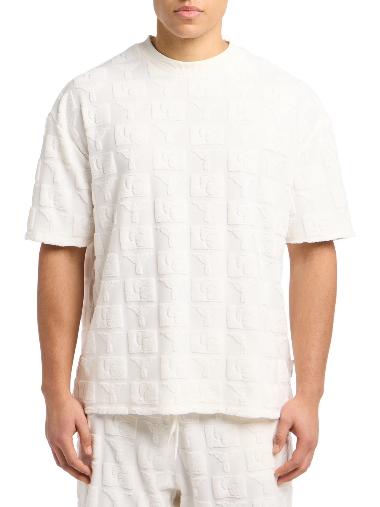 OVERSIZED T-SHIRT BADSTOF OFFWHITE